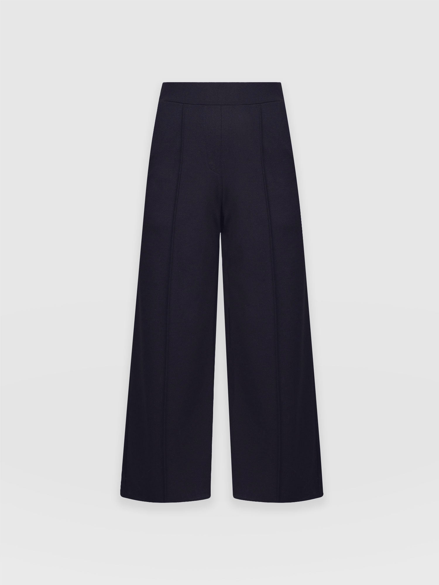 Cara Wide Leg Culotte Navy - Women's Culottes | Saint + Sofia® USA